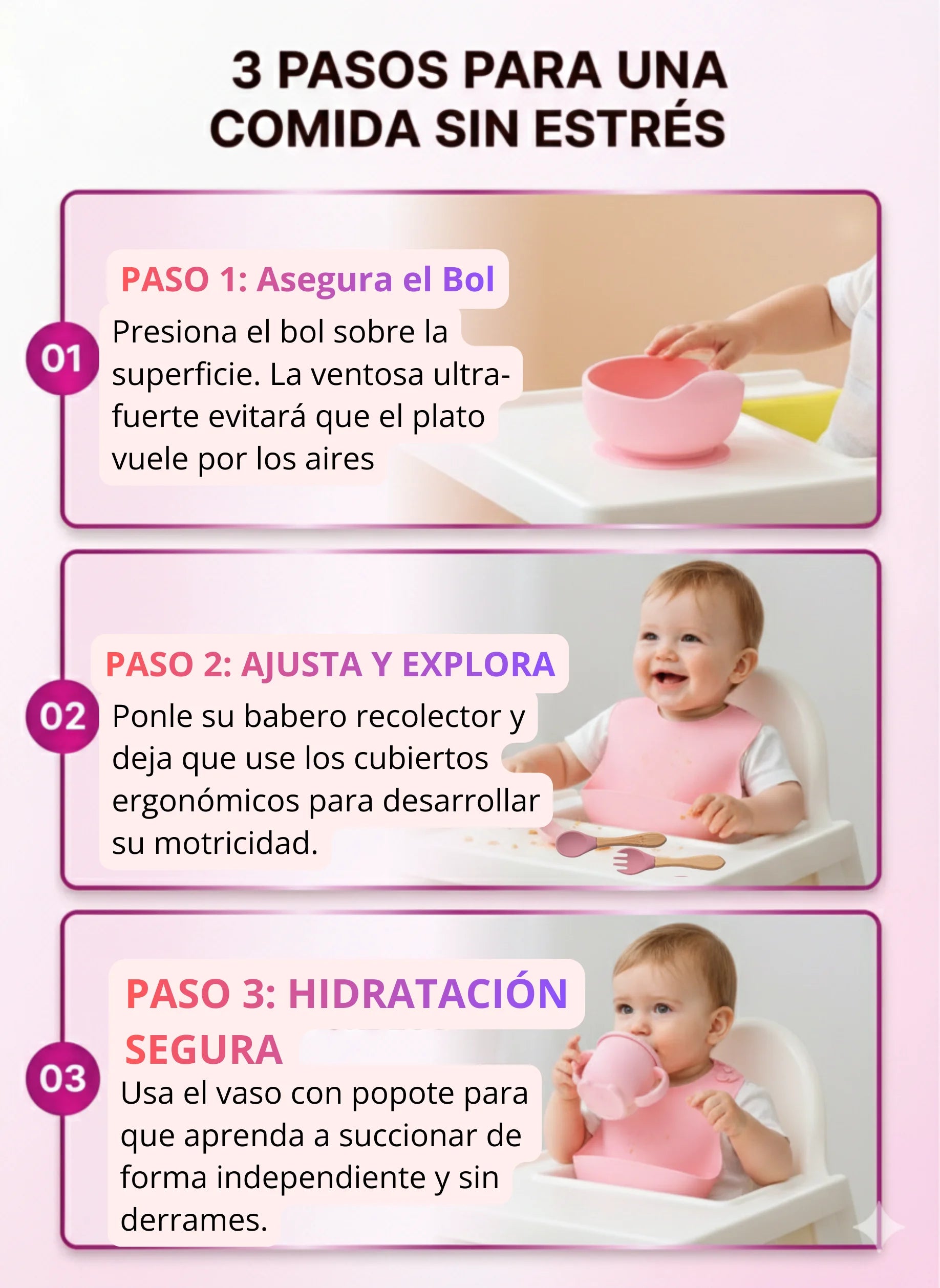 Set de alimentación Bebé