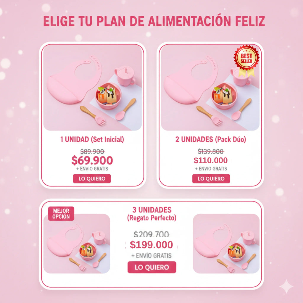 Set de alimentación Bebé